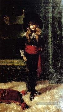 Elsie Leslie Lyde dans le rôle de Little Lord Fauntleroy William Merritt Chase Peinture à l'huile